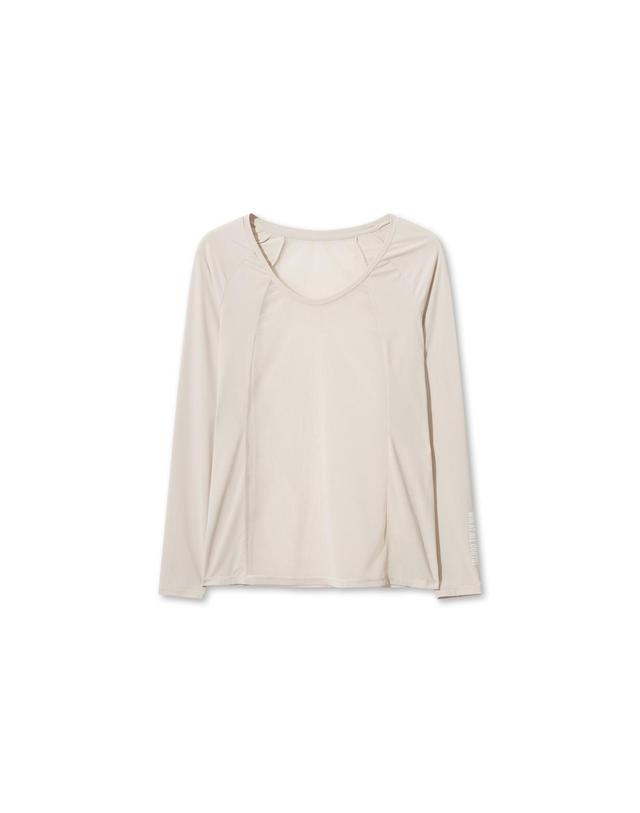 왁 [WAAC] Crewneck Sun Shield Base Layer WWTBM26201BEX 착용컷