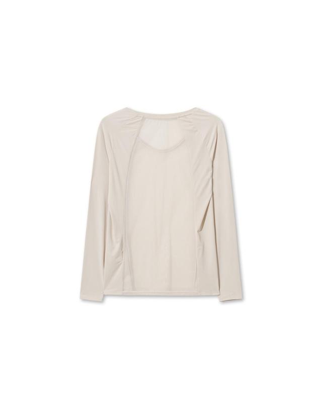 왁 [WAAC] Crewneck Sun Shield Base Layer WWTBM26201BEX 착용컷