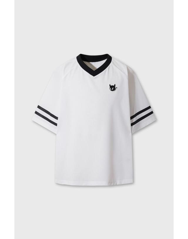 왁 [WAAC] UNI WAACKY Air Dot Woven Pullover WMTCM26310WHX 착용컷