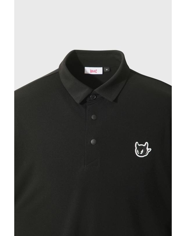 왁 [WAAC] [Exclusive] WAACKY Dry Touch Polo WMTCM26904BKX 착용컷