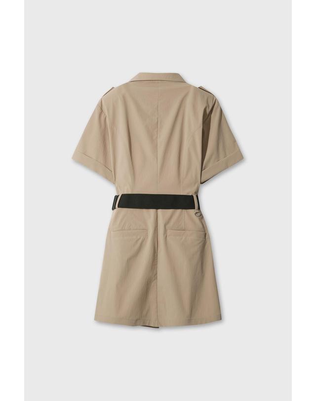 왁 [WAAC] Women Open safari dress WWUAM26901BEX 착용컷