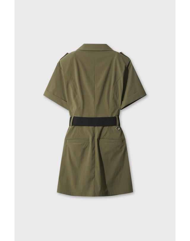왁 [WAAC] Women Open safari dress WWUAM26901KHX 착용컷