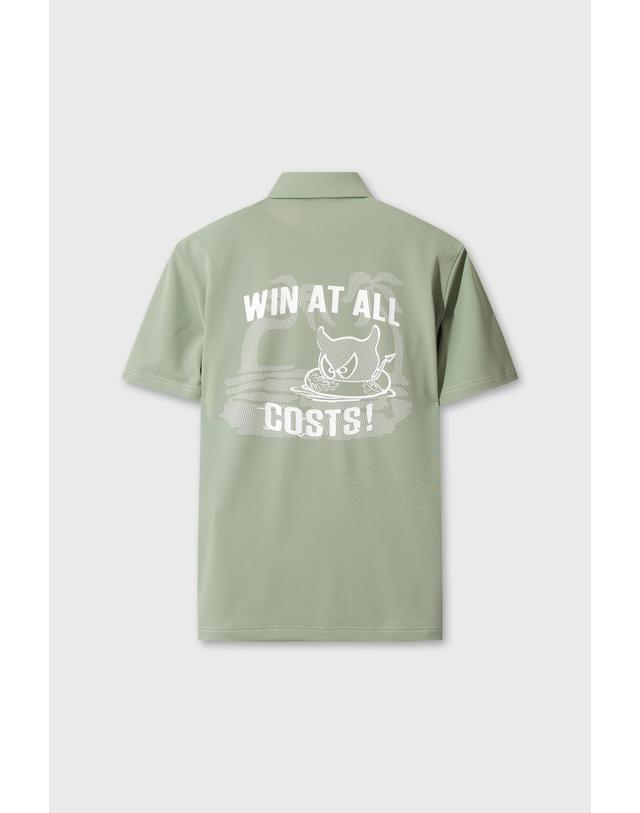 왁 [WAAC] Athletic Palm Tree WAACKY Polo WTTCM26409KHX 착용컷
