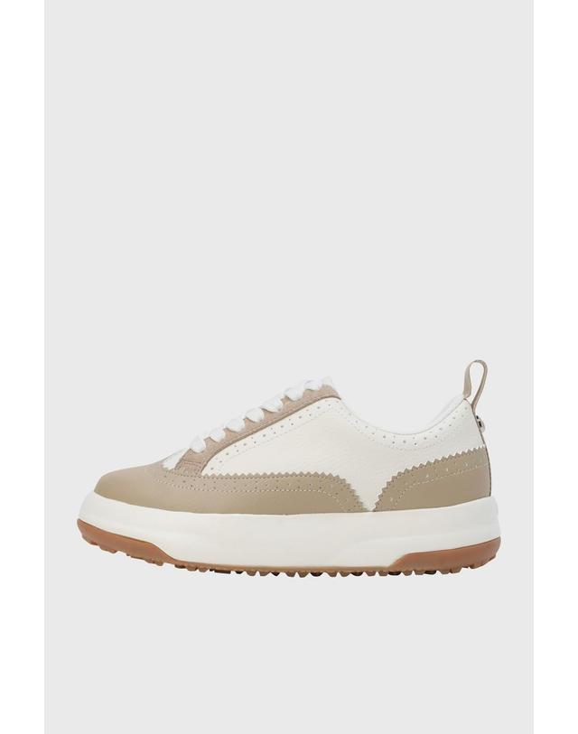 왁 [WAAC] Women MILKYFOAM Spikeless Classic Shoes WI4GX26210IVX 착용컷