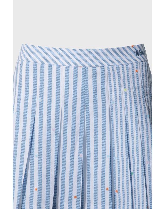 왁 [WAAC] Women Seersucker Skort WWKCM26520BUL 착용컷