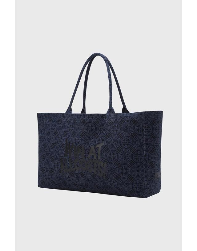 왁 [WAAC] WAAC X LIV KOREA WAACKY Shopper Bag WGBAX26450NYX 착용컷