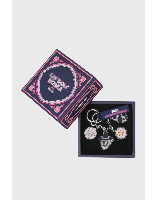 왁 [WAAC] WAAC X LIV KOREA Got WAACKY Keyring WGGJX26451NYX 착용컷