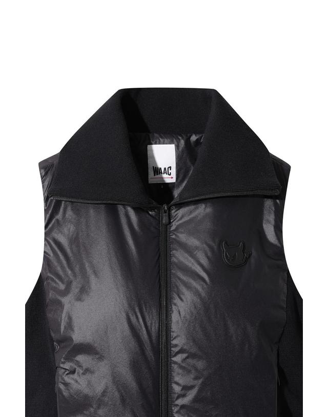 왁 [WAAC] Women Knit hybid light padded vest WWVAW25720BKX 착용컷