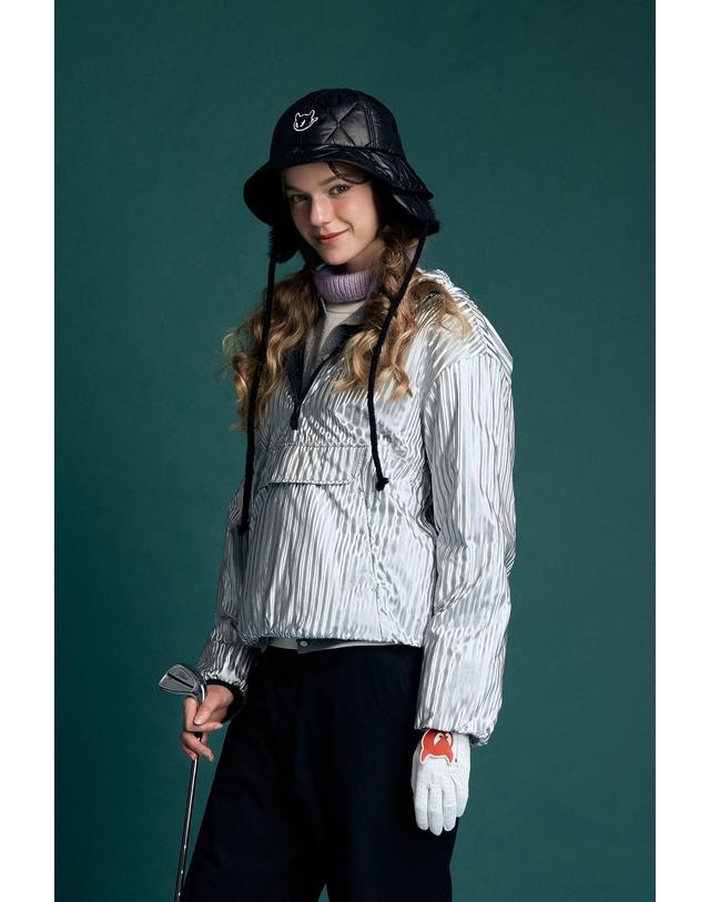 왁 [WAAC] Women Wedge anorak WWUAW25704SVX 착용컷