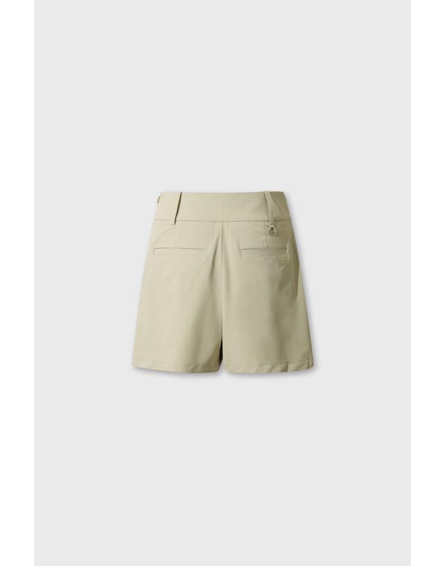 왁 [WAAC] [Exclusive] Women Soft short bermuda pants WWPNM26901BEX 착용컷