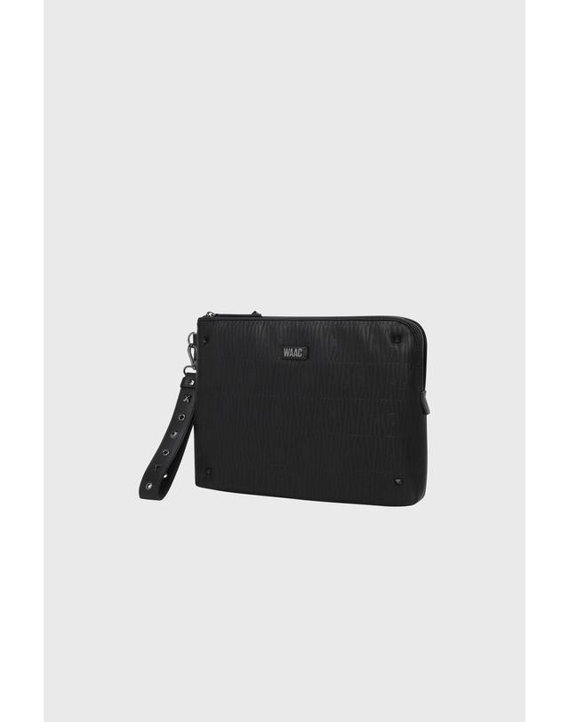 왁 [WAAC] Uni Clutch Bag WGBAX26615BKX 착용컷