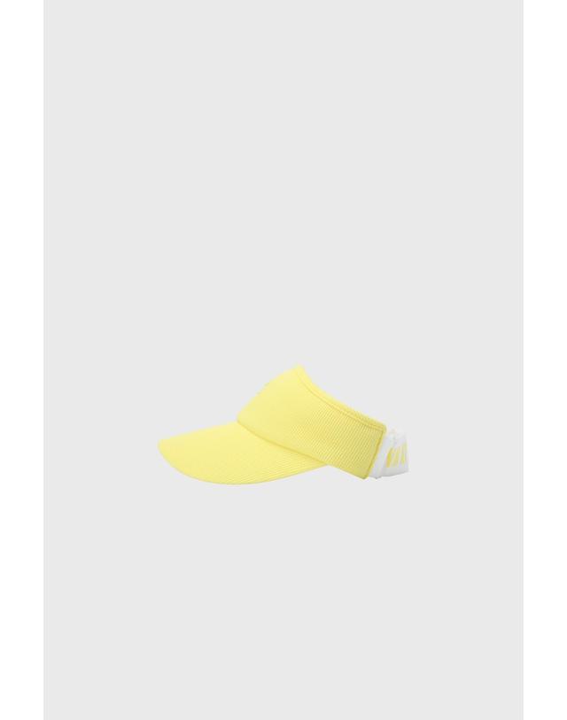 왁 [WAAC] Women Essential Sun Visor WGRCX26611YED 착용컷