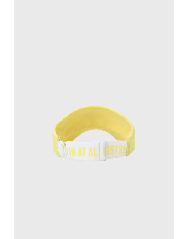 왁 [WAAC] Women Essential Sun Visor WGRCX26611YED 착용컷