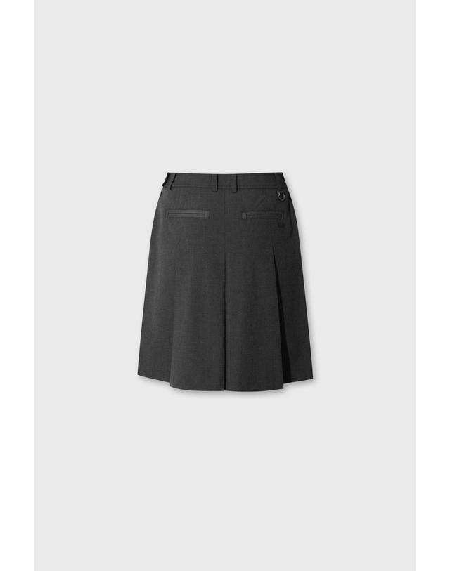 왁 [WAAC] Women Pleats bernuda pants WWPNA26603GYD 착용컷