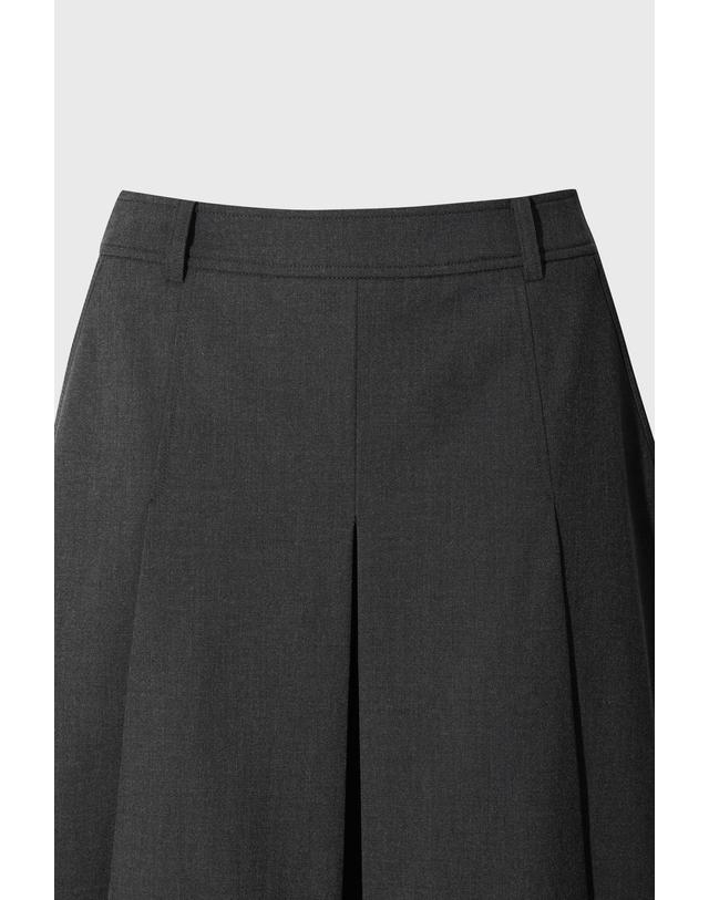왁 [WAAC] Women Pleats bernuda pants WWPNA26603GYD 착용컷