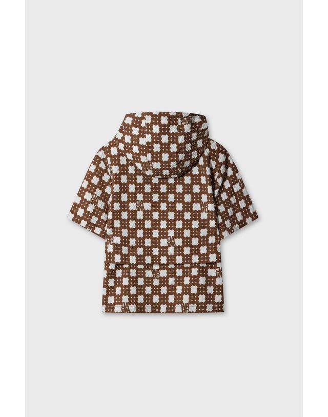 왁 [WAAC] Women Pattern set-up anorak WWVAA26620BRX 착용컷