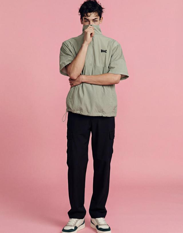 왁 [WAAC] Men Tricot Jogger Pants WMPNM26201BKX 착용컷