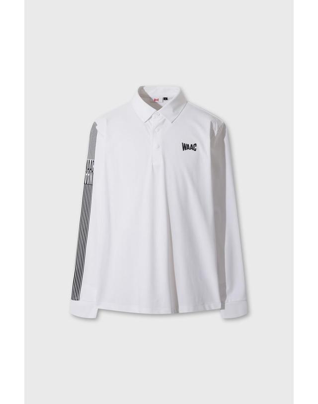 왁 [WAAC] WAAC Logo Basic Cool Polo WMTBM26400WHX 착용컷