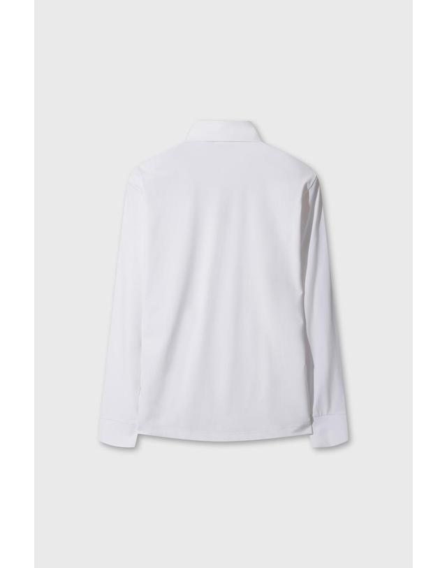 왁 [WAAC] WAAC Logo Basic Cool Polo WMTBM26400WHX 착용컷