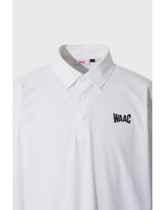 왁 [WAAC] WAAC Logo Basic Cool Polo WMTBM26400WHX 착용컷