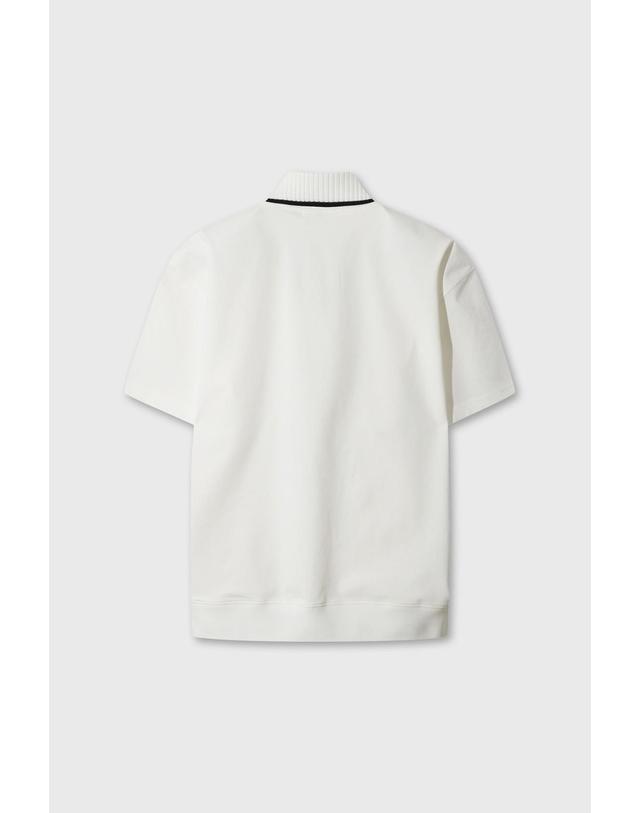 왁 [WAAC] Men WAAC Logo Oversized Basic Sweatshirt WMTCM26204WHX 착용컷