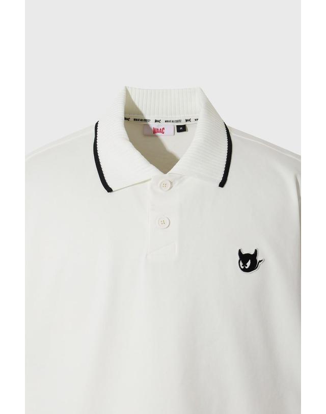 왁 [WAAC] Men WAAC Logo Oversized Basic Sweatshirt WMTCM26204WHX 착용컷