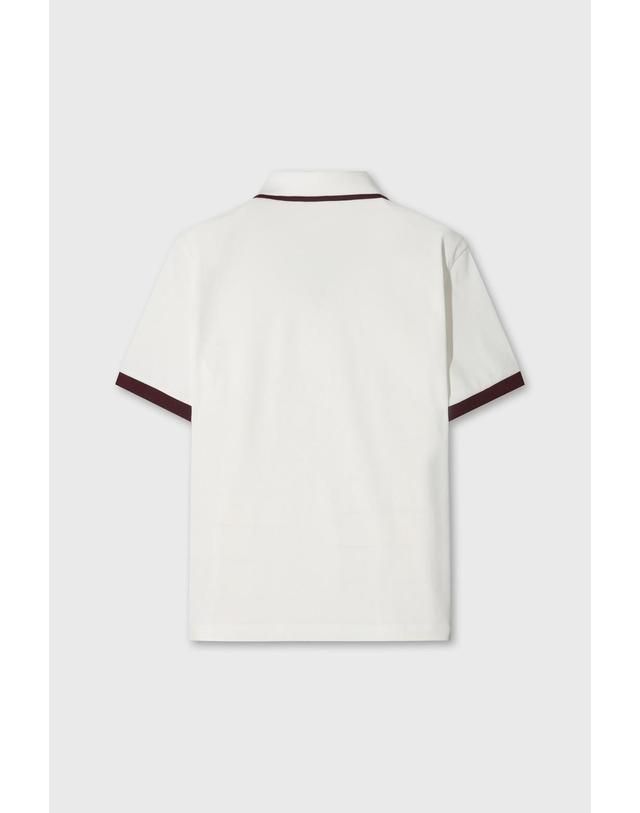 왁 [WAAC] Men WAACKY Tipping Point Polo WMTCA26602WHX 착용컷