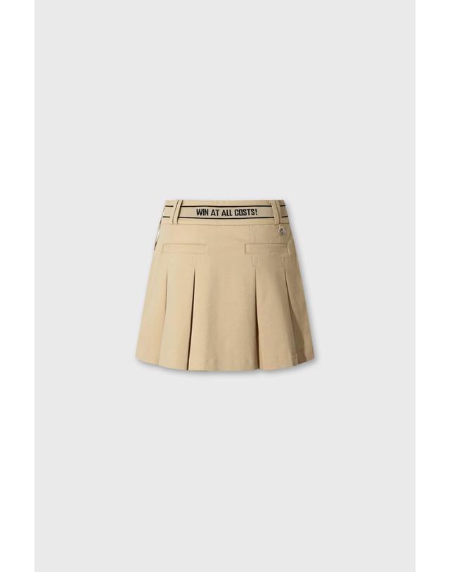 왁 [WAAC] Women Essential pleats skort WWKCA26601BEX 착용컷
