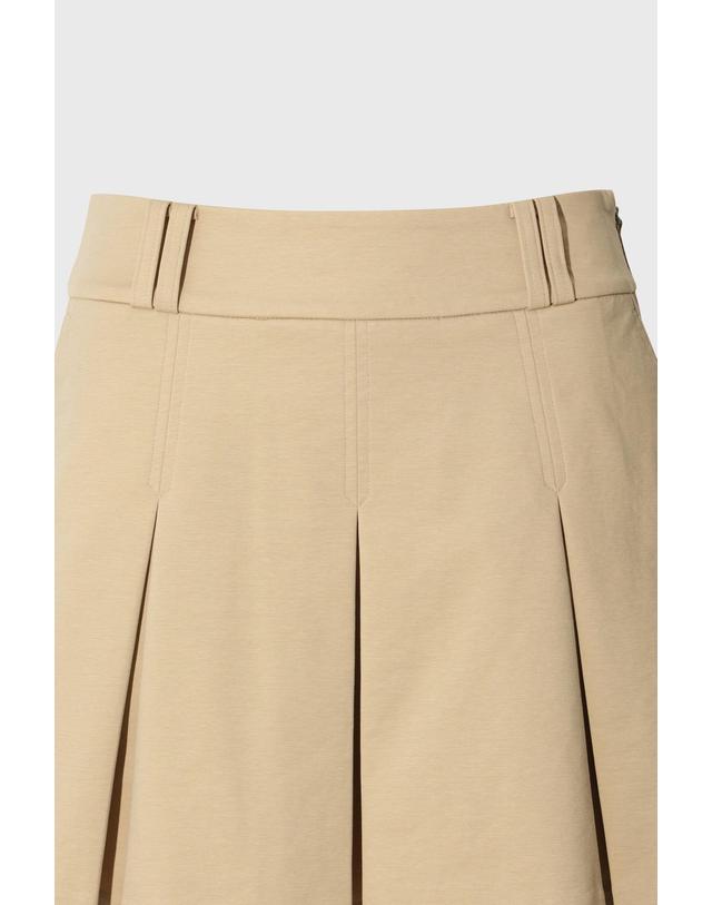 왁 [WAAC] Women Essential pleats skort WWKCA26601BEX 착용컷