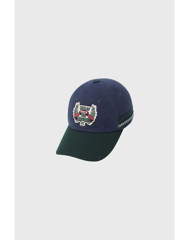 왁 [WAAC] Women Felt Patch Cap WGRCX26614GRD 착용컷
