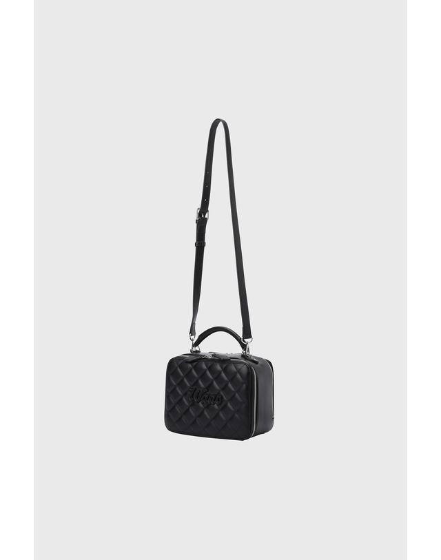 왁 [WAAC] Women Quilting Tote Bag WGBAX26614BKX 착용컷