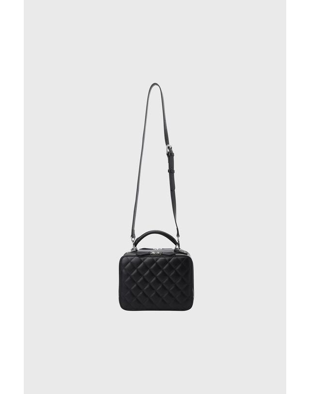 왁 [WAAC] Women Quilting Tote Bag WGBAX26614BKX 착용컷