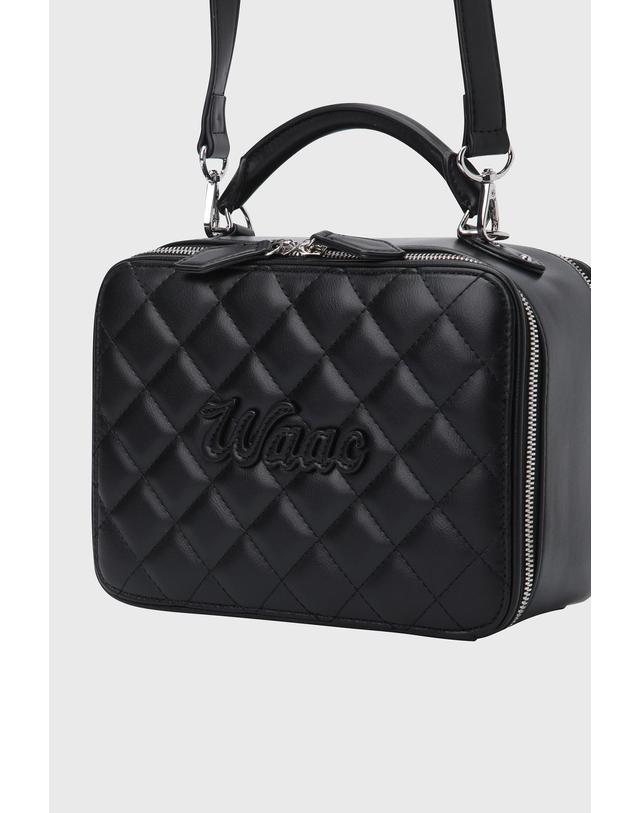 왁 [WAAC] Women Quilting Tote Bag WGBAX26614BKX 착용컷
