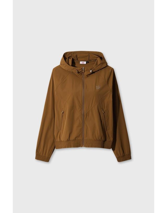 왁 [WAAC] Women Essential windbreaker WWUAA26601BRX 착용컷