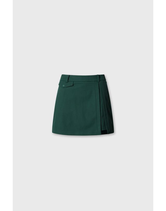 왁 Women Semi A-line skort WWKCA26602GRD 착용컷