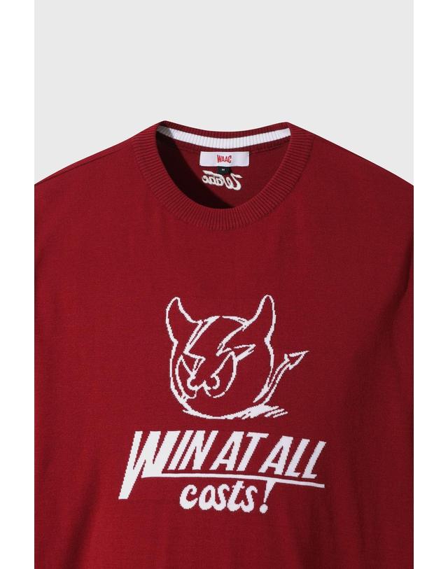 왁 [WAAC] Men WAACKY Intarsia Sweater WMWAA26606WIX 착용컷
