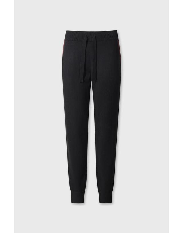왁 [WAAC] Women Knit Jogger Pants (Set-up) WWWAA26621BKX 착용컷