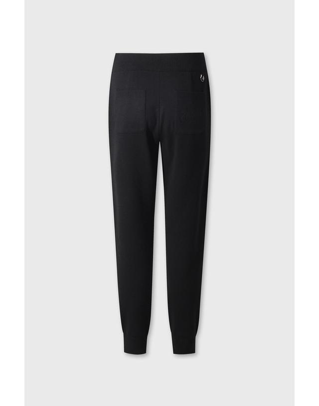 왁 [WAAC] Women Knit Jogger Pants (Set-up) WWWAA26621BKX 착용컷