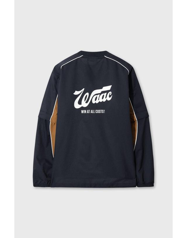 왁 [WAAC] Men Sleeves Detachable Pull Over WMUAA26601NYX 착용컷