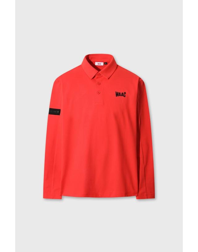 왁 [WAAC] Men WAACK Signature Fleece Polo WMTBW26701REX 착용컷