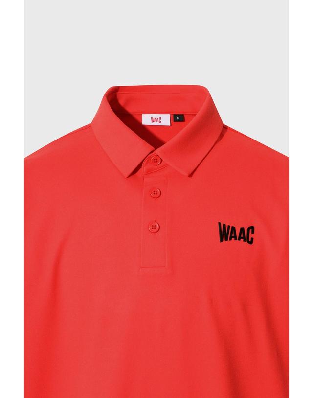 왁 [WAAC] Men WAACK Signature Fleece Polo WMTBW26701REX 착용컷