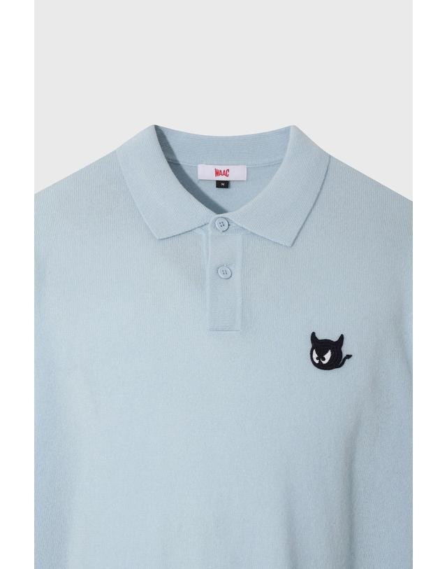 왁 [WAAC] WTO Men Cashmere Knit Polo WMWAW26732LBX 착용컷