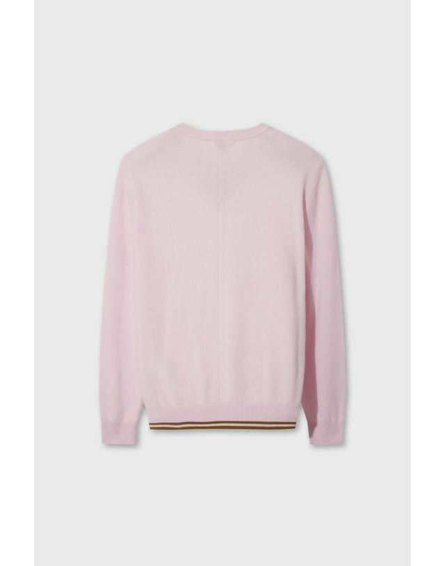 왁 [WAAC] WTO Men Cashmere Wholegarment Sweater WMWAW26730PIX 착용컷
