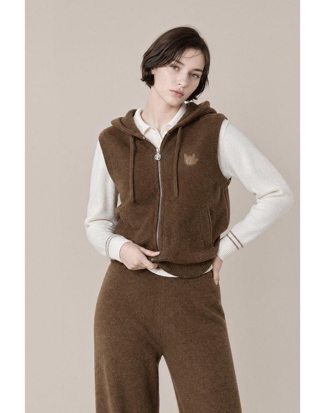 왁 [WAAC] WTO Women Cashmere Knit Polo WWWAW26732IVX 착용컷