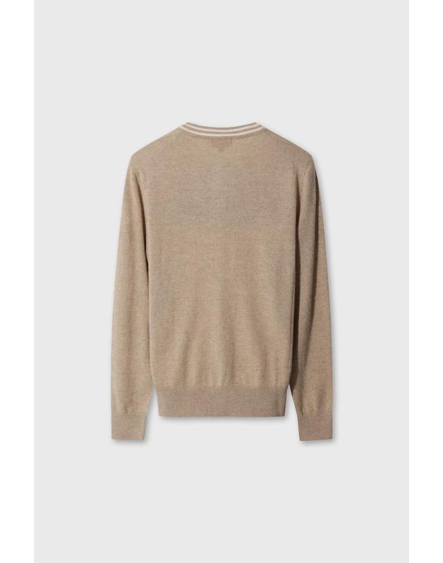 왁 [WAAC] WTO Women Cashmere Wholegarment Cardigan WWWAW26731BEX 착용컷