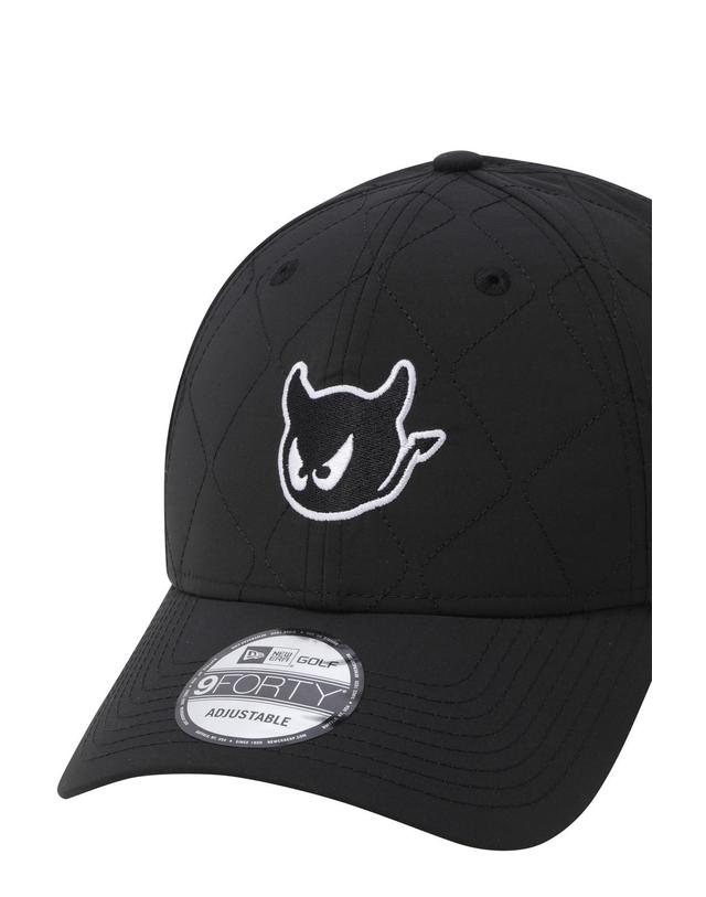 왁 [WAAC] NEW ERA 940 OUTLINE PADDED CAP WGRCX26782BKX 착용컷