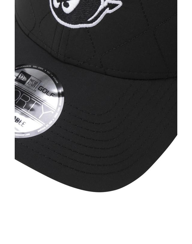 왁 [WAAC] NEW ERA 940 OUTLINE PADDED CAP WGRCX26782BKX 착용컷