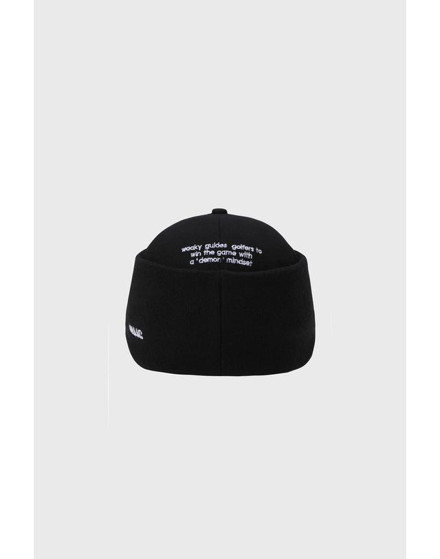 왁 [WAAC] Men 2-way Ear Warmer Cap WGRCX26740BKX 착용컷