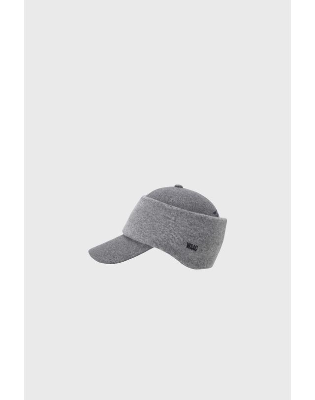 왁 [WAAC] Men 2-way Ear Warmer Cap WGRCX26740GYX 착용컷
