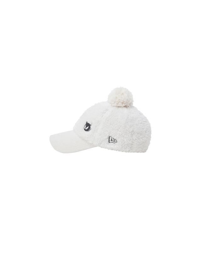 왁 [WAAC] NEW ERA 930 LONG VISOR POMPOM WAACKY CAP WGRCX26881IVX 착용컷